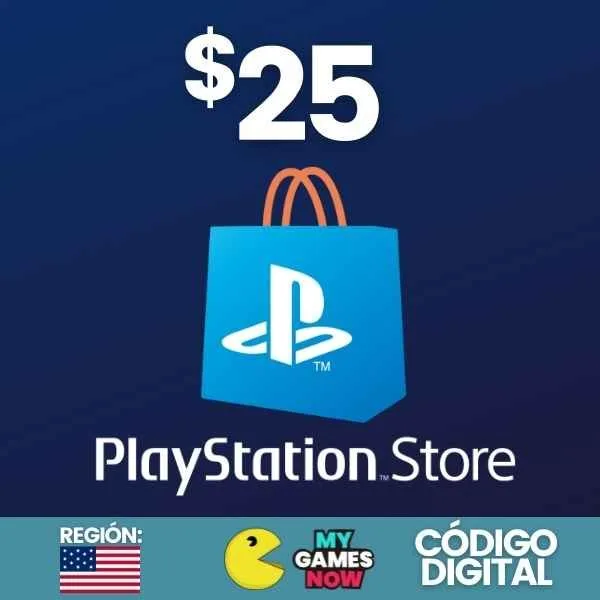 $25 Playstation Store Gift Card (PSN USA)