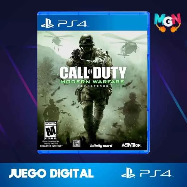 CALL OF DUTY MODERN WARFARE REMASTERED