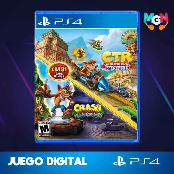 CRASH BANDICOOT + CRASH TEAM RACING BUNDLE