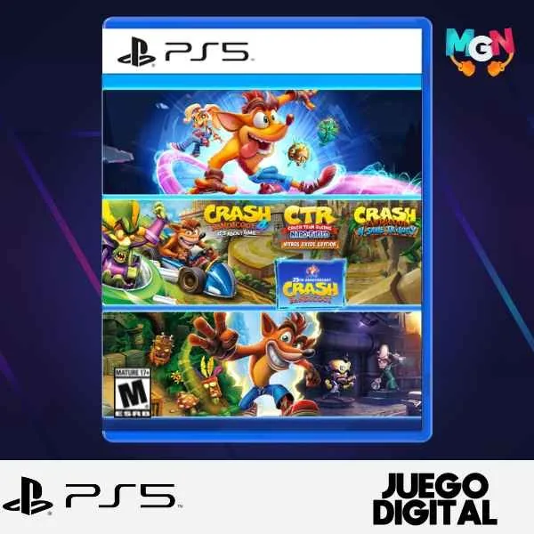 CRASH BANDICOOT CRASHIVERSARY BUNDLE