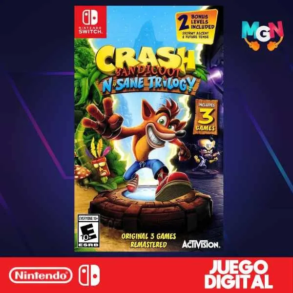 CRASH BANDICOOT N SANE TRILOGY