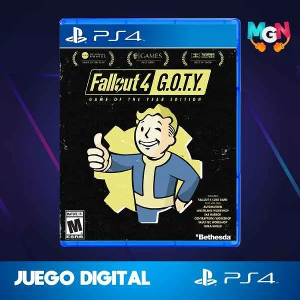 FALLOUT 4 GAME OF THE YEAR EDITION - Audio y textos inglés