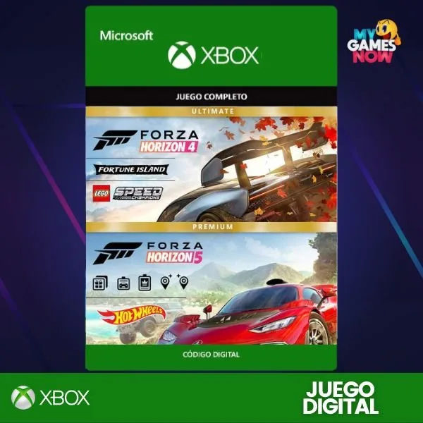 FORZA HORIZON 4 PREMIUM + FORZA HORIZON 5 PREMIUM