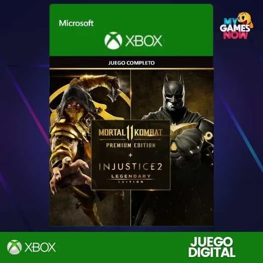 MORTAL KOMBAT 11 ULTIMATE + INJUSTICE 2 LEGENDARY BUNDLE