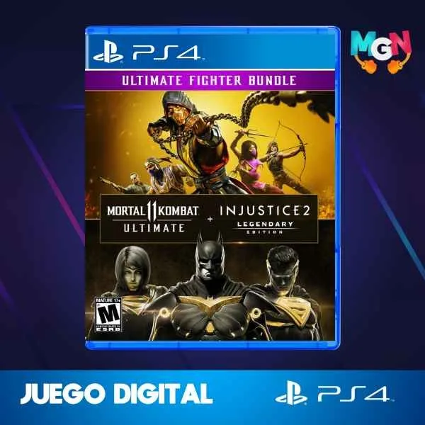 MORTAL KOMBAT 11 ULTIMATE + INJUSTICE 2 LEGENDARY EDITION PACK