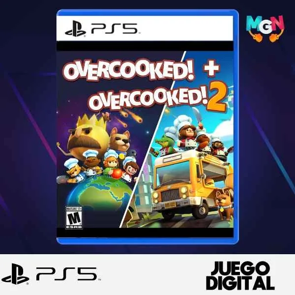 OVERCOOKED 1 y 2 BUNDLE