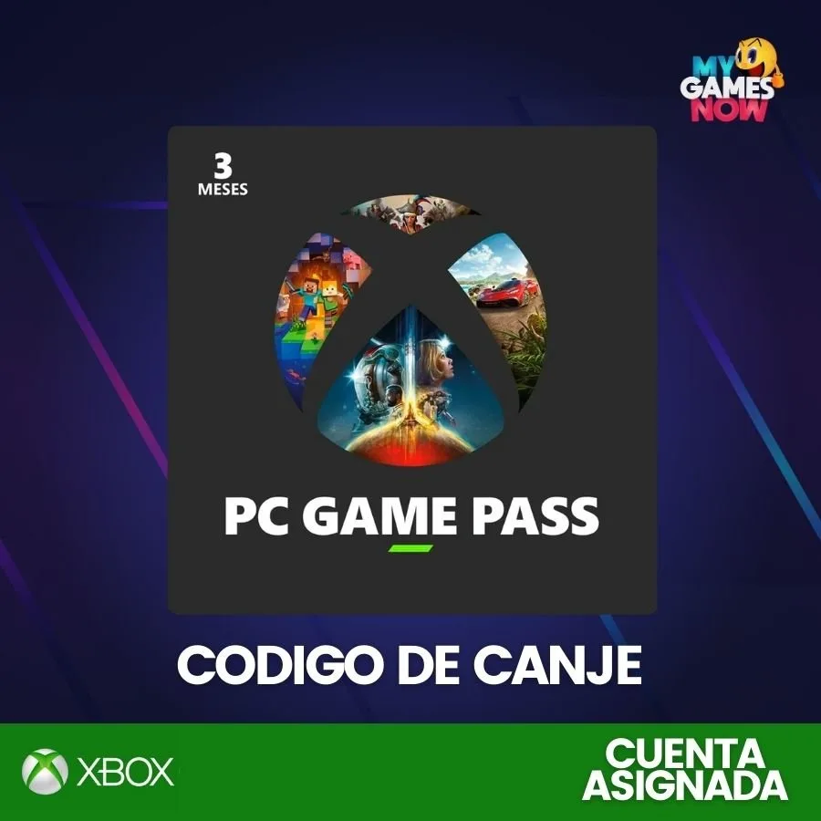 PC GAME PASS 3 MESES - CÓDIGO