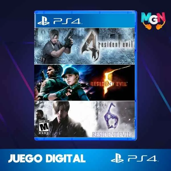 RESIDENT EVIL 4-5-6 TRIPLE PACK BUNDLE
