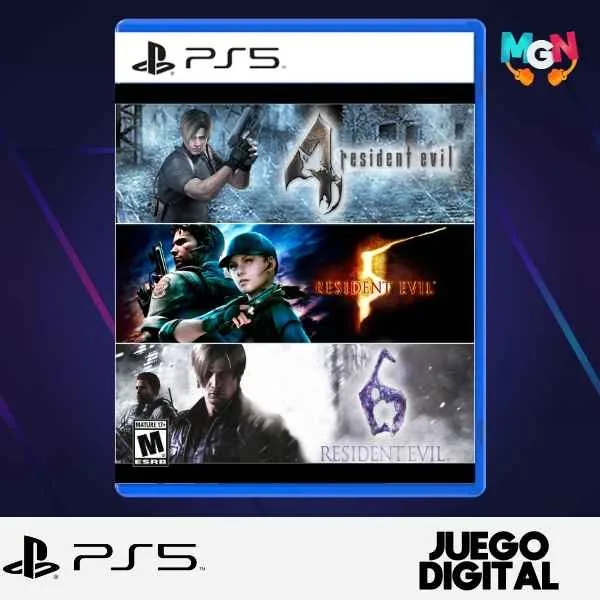 RESIDENT EVIL 4-5-6 TRIPLE PACK BUNDLE