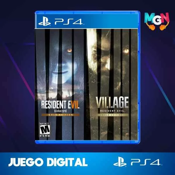 RESIDENT EVIL 7 GOLD EDITION + RE 8 VILLAGE GOLD EDITION