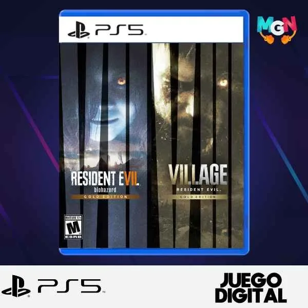 RESIDENT EVIL 7 GOLD EDITION + RESIDENT EVIL 8 VILLAGE GOLD EDITION