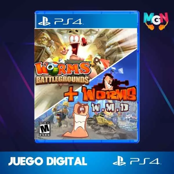 WORMS BATTLEGROUNDS + WORMS WMD