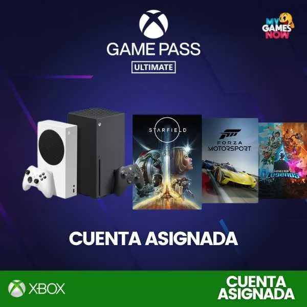 XBOX GAME PASS ULTIMATE 8 MESES - CUENTA ASIGNADA