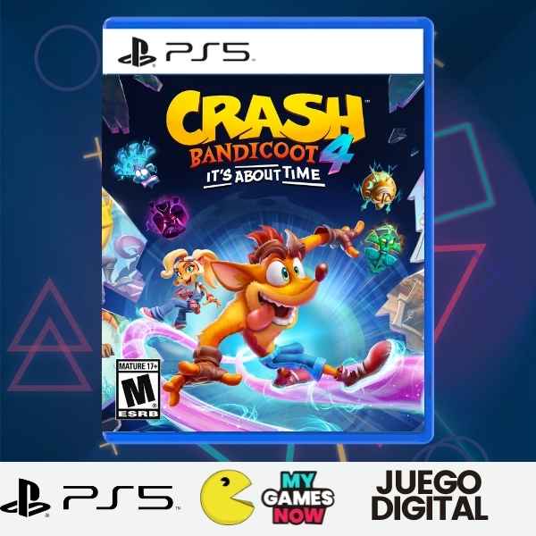 CRASH BANDICOOT 4 ITS ABOUT TIME (Juego Digital PS5) MyGames Now