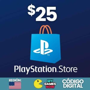Tarjeta de contenido PlayStation Network de $25