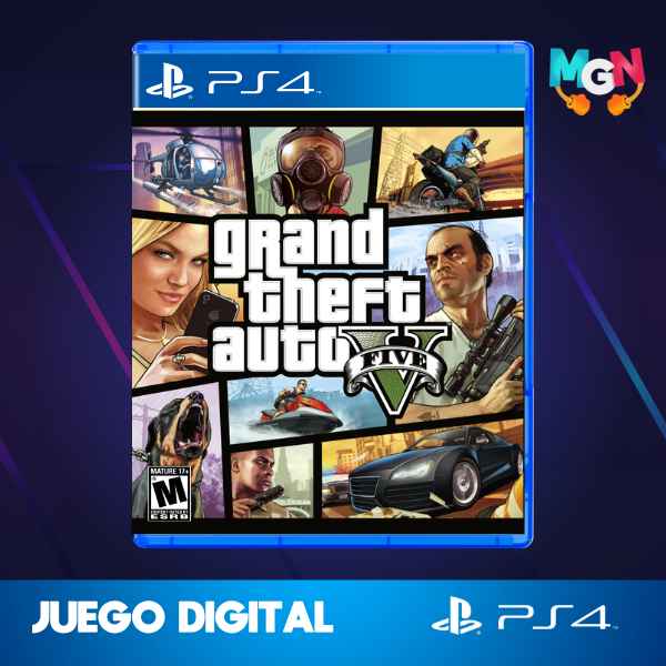 GTA V PS4 (Cuenta Principal - Juego Digital) - MyGames Now