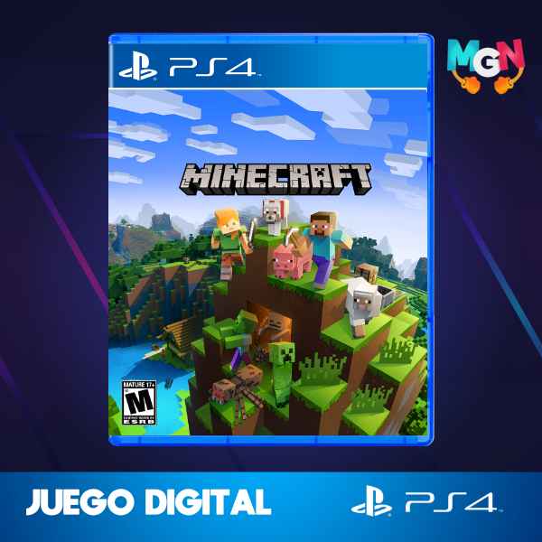 MINECRAFT PS4 (Juego Digital) - MyGames Now