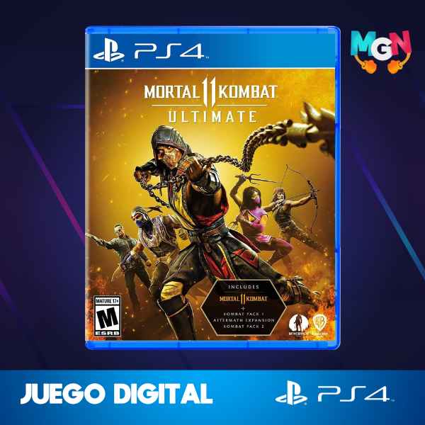 Juego PlayStation 4 Mortal Kombat 11: Ultimate Edition