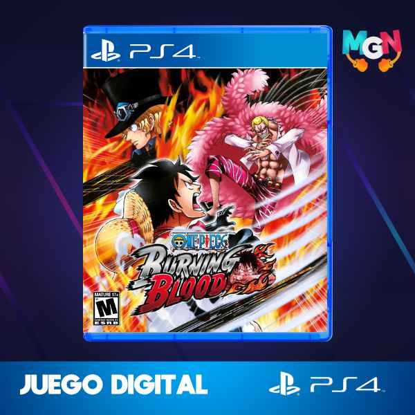 ONE PIECE BURNING BLOOD (Juego Digital PS4) MyGames Now