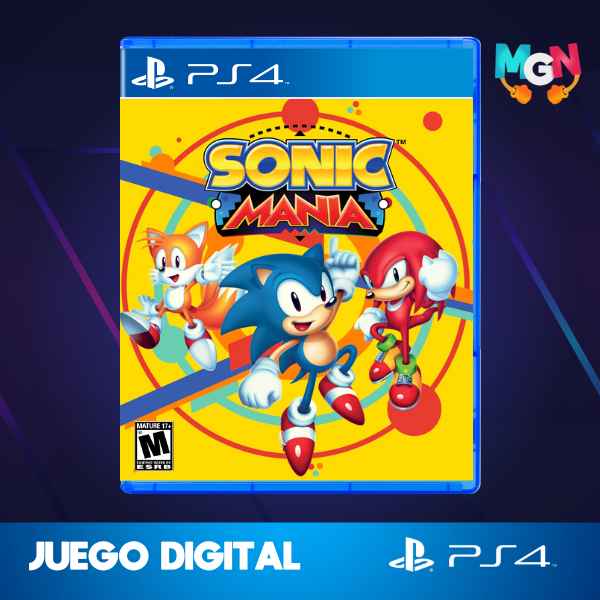 SONIC MANIA (Juego Digital PS4) - MyGames Now