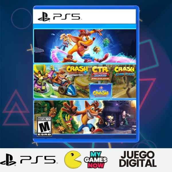 CRASH BANDICOOT CRASHIVERSARY BUNDLE PS5 (Juego Digital)