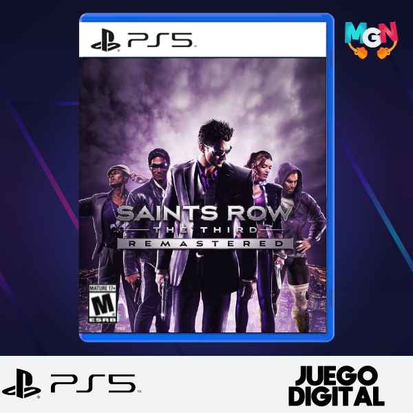 SAINTS ROW THE THIRD REMASTERED PS5 (Juego Digital)