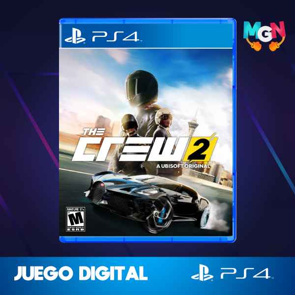 THE CREW 2 - PS4 - MÍDIA DIGITAL - LS Games