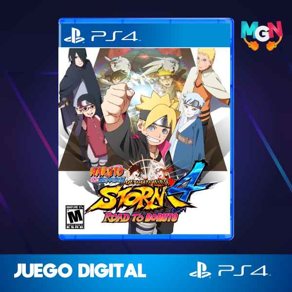 NARUTO SHIPPUDEN: Ultimate Ninja STORM 4 ROAD TO BORUTO Ps4 Mídia Digi -  Raimundogamer midia digital