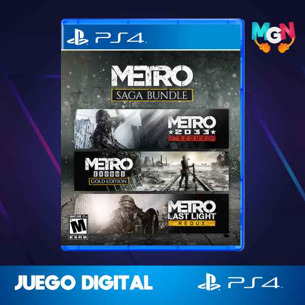 METRO SAGA BUNDLE PS4 (Juego Digital) - MyGames Now