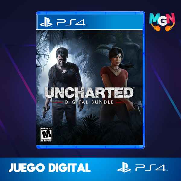 UNCHARTED 4 A Thiefs End mas UNCHARTED The Lost Legacy Digital Bundle PS5, PS5 Digital Peru, Venta de Juegos Digitales Perú