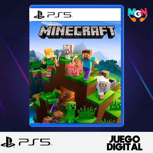 MINECRAFT (Juego Digital PS5 Retro) - MyGames Now