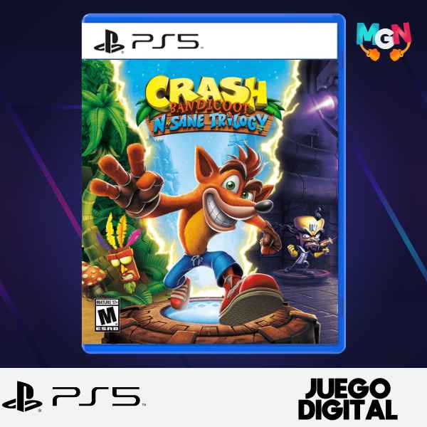 Crash Bandicoot N Sane Trilogy PS5 Retro 