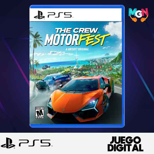 THE CREW MOTORFEST - Requiere PS Plus (Juego Digital PS5) - MyGames Now