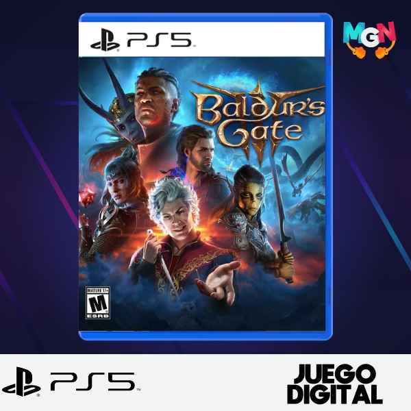 BALDURS GATE 3 (Juego Digital PS5) - MyGames Now