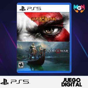 GOD OF WAR 3 Y 4 BUNDLE (Juego Digital PS5 Retro)