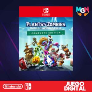 PLANTAS VS ZOMBIES BATTLE FOR NEIGHBORVILLE(Juego Digital Nintendo Switch)
