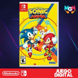 SONIC MANIA (Juego Digital Nintendo Switch)