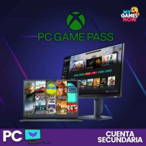 PC GAME PASS BASE POR MESES – CUENTA SECUNDARIA