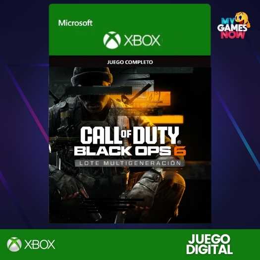 CALL OF DUTY BLACK OPS 6 (Juego Digital Xbox One y Xbox Series X|S)