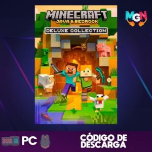 MINECRAFT JAVA + BEDROCK DELUXE COLLECTION (Código Digital PC)