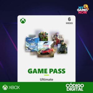 XBOX GAME PASS ULTIMATE 6 MESES - CÓDIGO DE CANJE